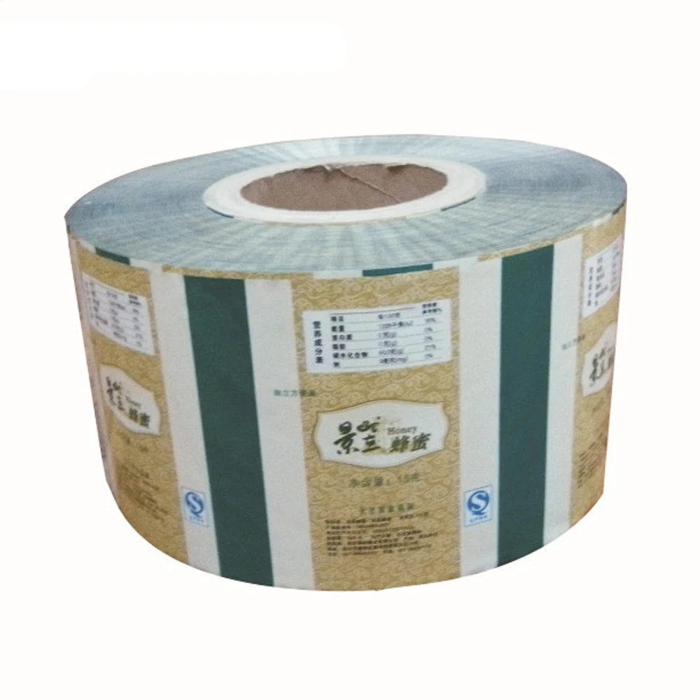 Food Medicine Plastic Packaging Coated Aluminum Foil Laminated Laminating Wrapping Pouch Packing Roll Film Material For Sachet