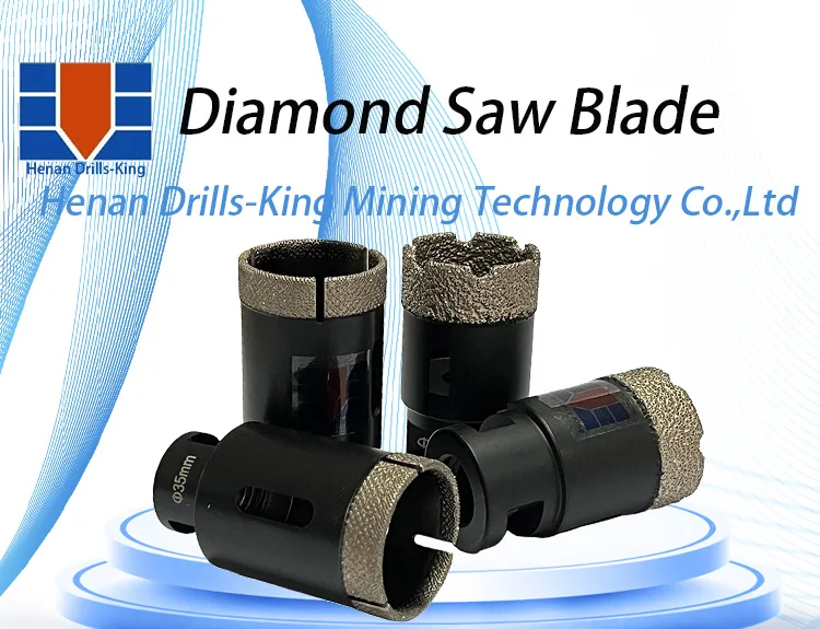 5 -140MM M14 Thread Vacuum Brazed Core Drill Bits Hole Saw Diamond ...