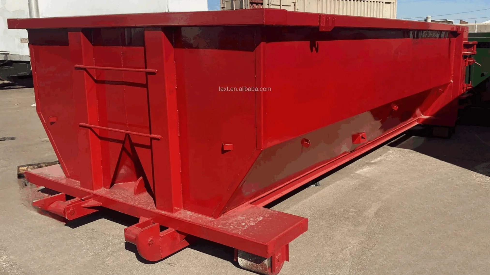 Efficient Hook Lift Bin Skip Garbage Container For Waste Management And