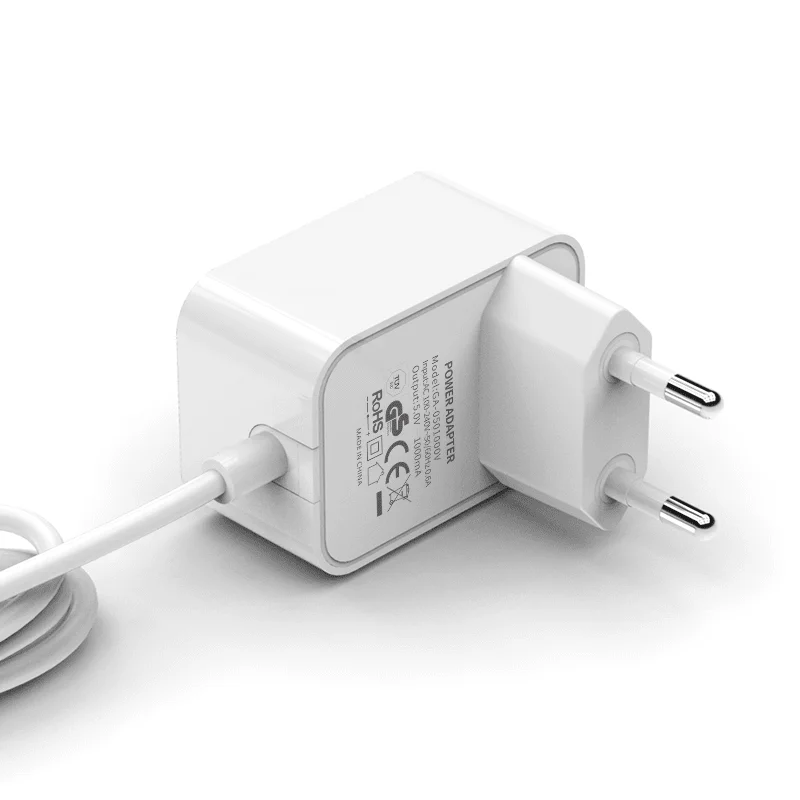 Uk kc. 1шт • блок питания DC USB 5v 1a eu Plug.