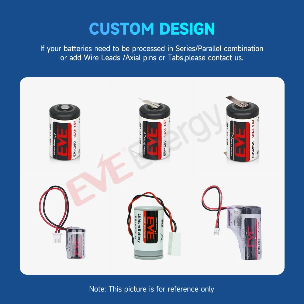 EVE ER26500 3.6V Lithium Primary Cylindrical Battery - 8.5Ah for