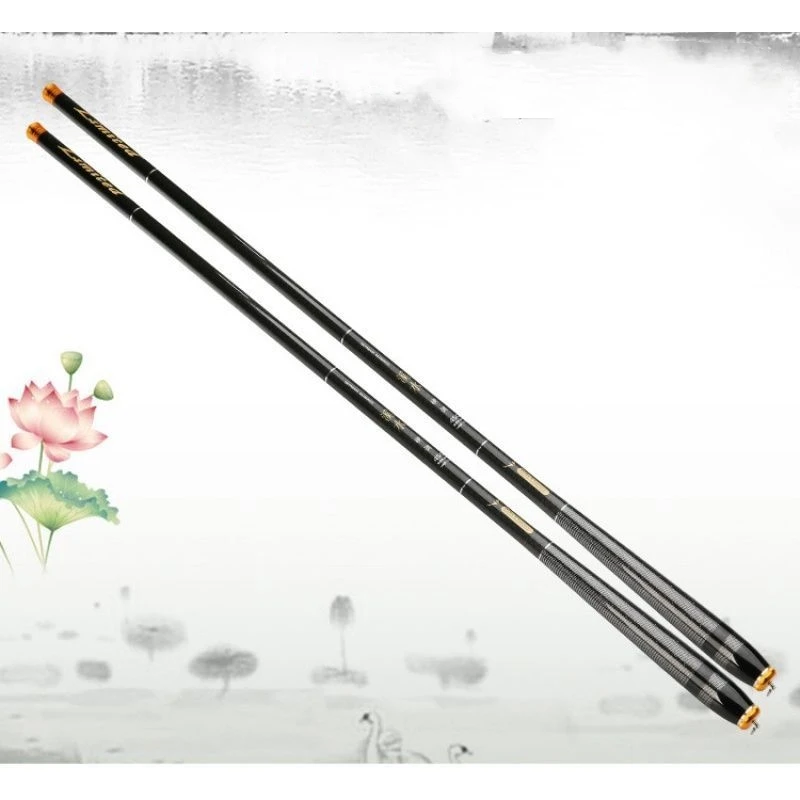 3.6-7.2m Technique Carbon Telescopic Rod for Freshwater Fishing for Lake Stream River with Composite Handle Material 3.6-7.2m Technique Carbon Telescopic Rod for Freshwater Fishing for Lake Stream River with Composite Handle Material