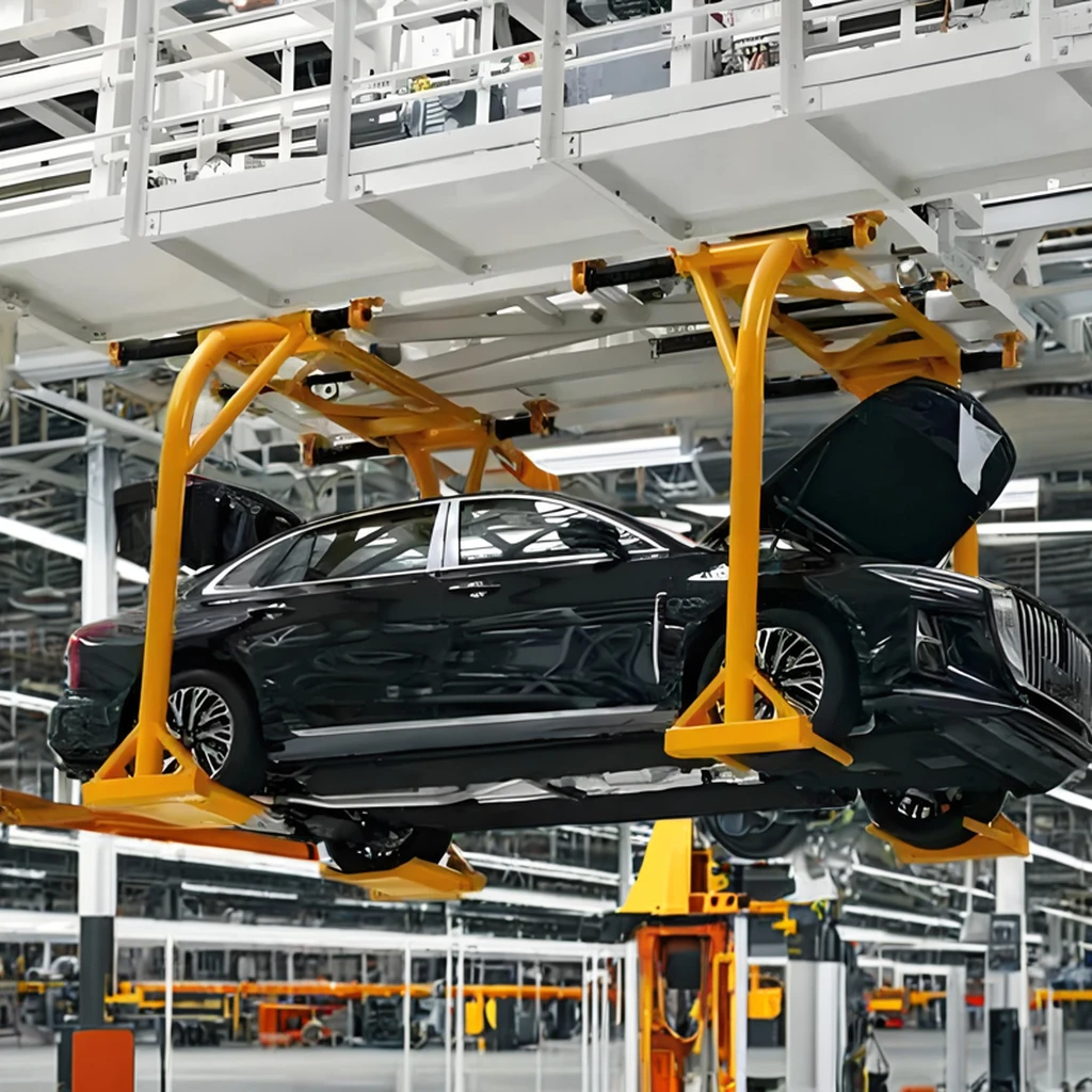 Car Parts Assembly Line with Flexibility to Meet Multi-Model Production Needs