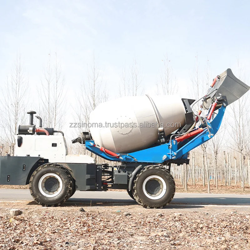 Factory Price 5 Cbm Per Batch Self Propelled Concrete Mixer Diesel Cement Mixer Truck