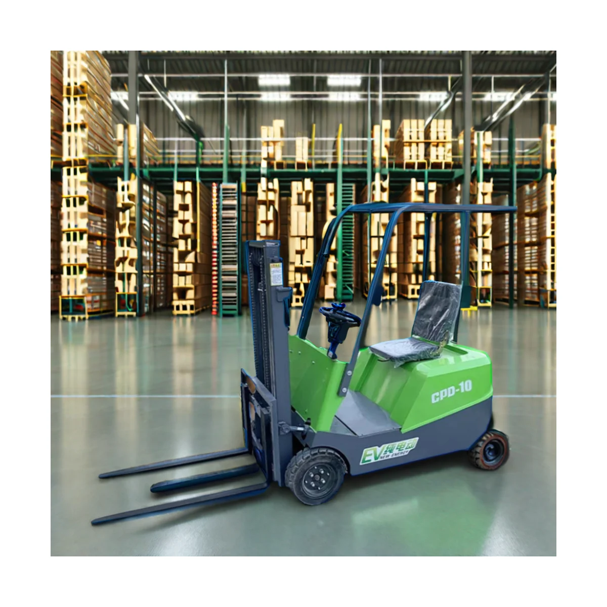 CE ISO Certified 1.5ton-4.5ton Electric Forklift Truck 3 Wheel Lithium Battery ISO Motor Gear Bearing PLC 5m 6m 5ton Forklift