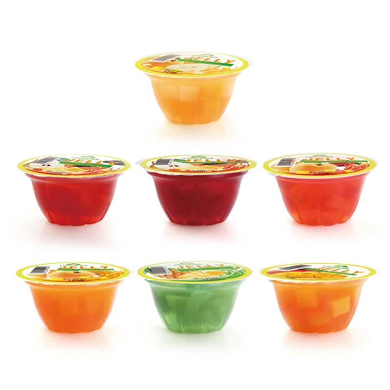 Assorted Wholesale High Quality Fruit Jelly Cup Mango Jelly Cups Mango Jelly Mango Flavour