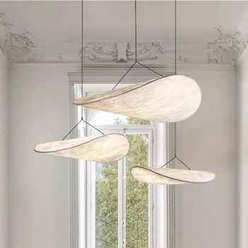 Nordic Design Japanese Flying Saucer Chandelier Restaurant Silk Bedroom ...