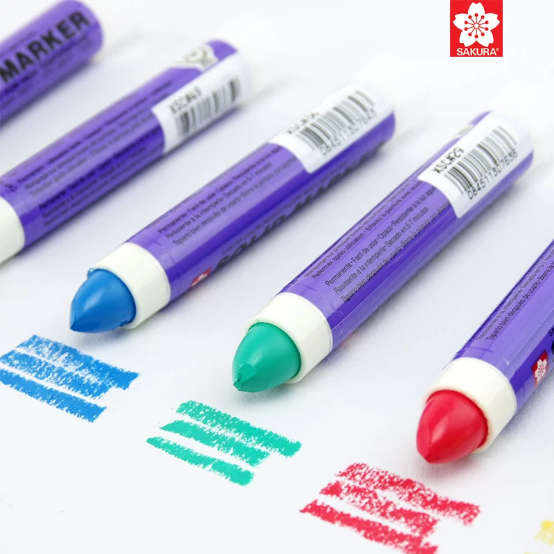 Маркер для твердой краски сакуры может маркировать под водой