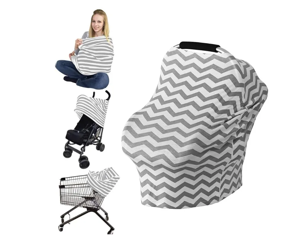 Stretchy Mum Udder Covers breastfeeding Nursing & Car Seat Covers