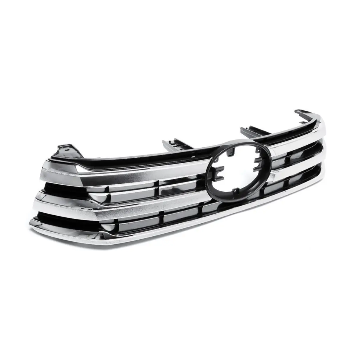 oem car front body kit spare parts front bumper chrome upper lower grille for TOYOTA hilux revo 2015 2016 2017