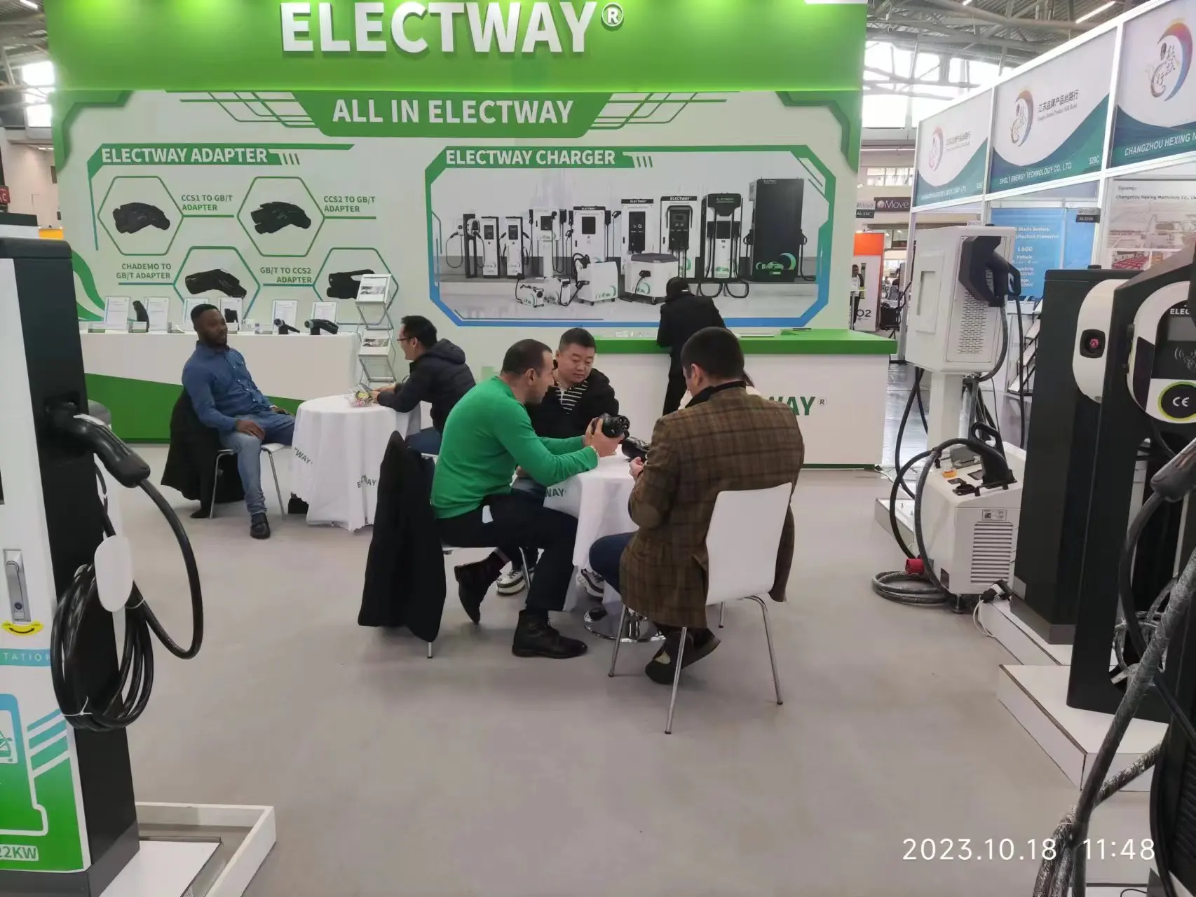 Electway ccs1 to chademo adapter efficient dc fast charging