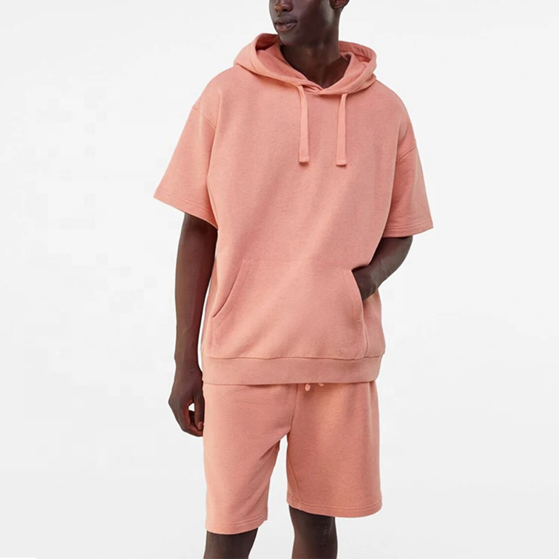 Mens Shorts Set,Mens Hoodie Shorts Sets 