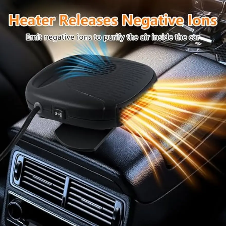 Car Heater 12v 150w Windshield Defogger Defroster Fast Heating