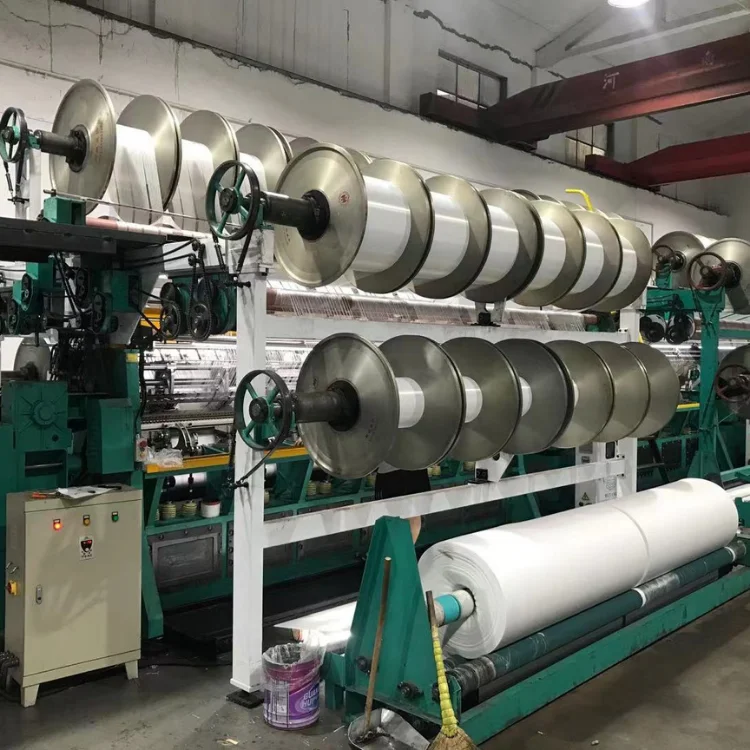 Net Make Machine Fabric Single Needle Bed Warping Knitting Machine for Weaving Fishing Nets