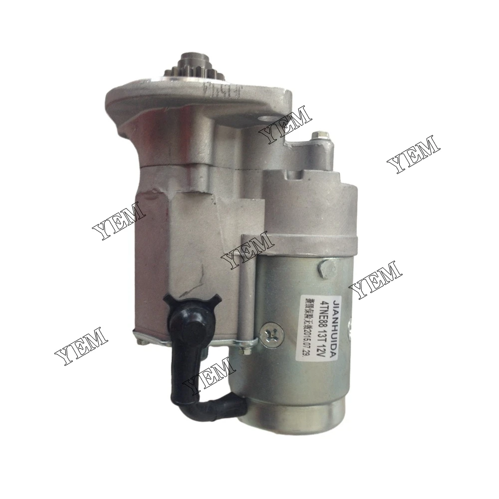 Wholesale High Quality Starter For Yanmar 4TNE88 Original Excavator Part