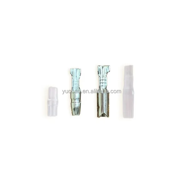 3.5mm 4mm Copper Automotive Bullet Male Female Crimp Press Terminals Connectors Waterproof