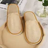 Pantofole in tessuto juta con fondo rinforzato - Suola antiscivolo da 6 mm - Taglia 38