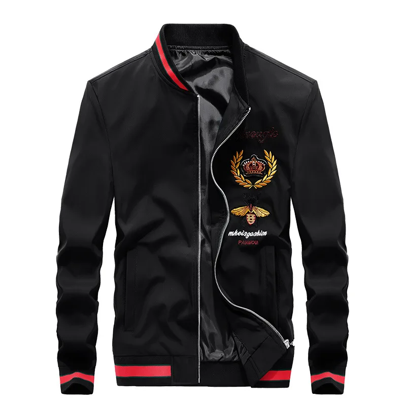 Hip Hop Style Jacket Men Women Streetwear Print Baseball Jackets