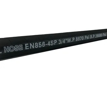 European and American Standards Hydraulic Hose and Fittings 13mm Hose Assembly 4SP 4SH