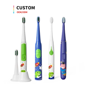 SN606 IPX7 Waterproof Design Ultrasonic Rechargeable Electric Toothbrush for Kids