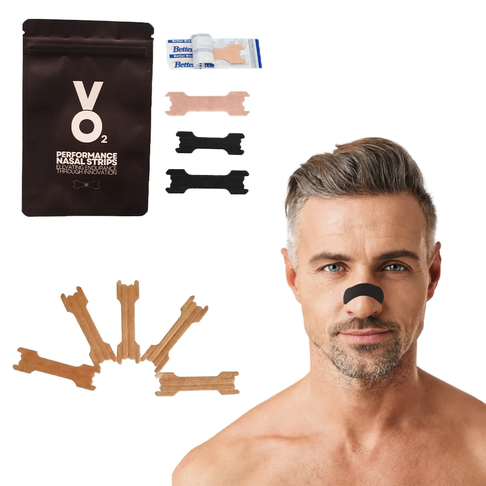 Manufactured Logo Breathe Right Nose Strips Large Size Relief Snore Transparent Sleep Nasal Strip