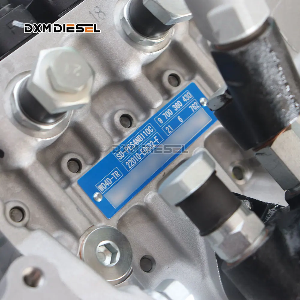 original diesel injection pump  9700360430 new W04D-TR SD-PES4NB110C 22010-E0532-F manufacture