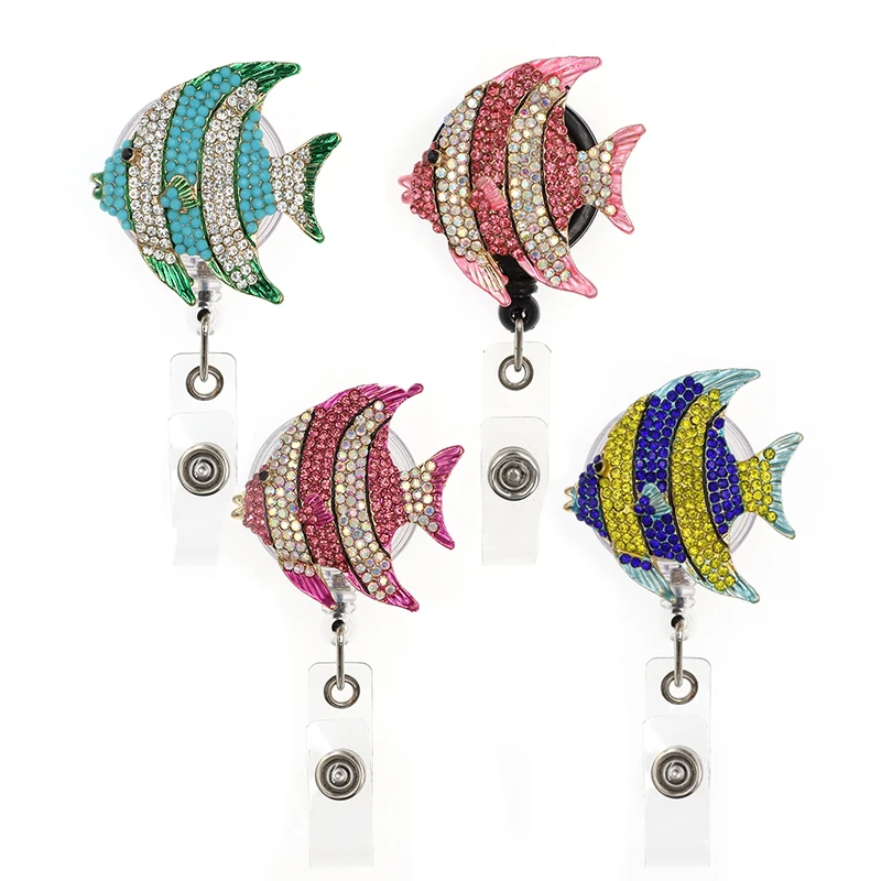 fish badge reels Shark They create the widest range of eye Forgetful Fish Duo Badge Reel