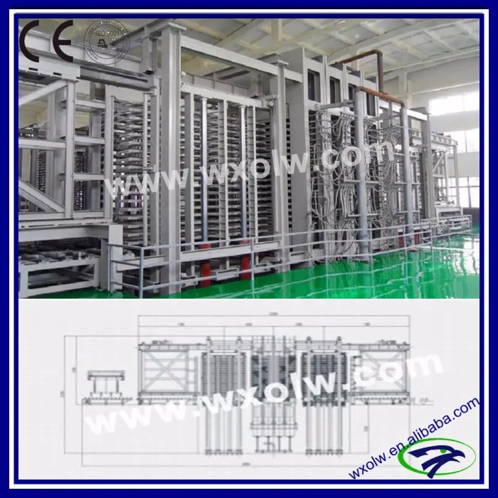 HPL Production Line/HPL Press Machine/HPL Hot Press Production Line Laminated Chipboard