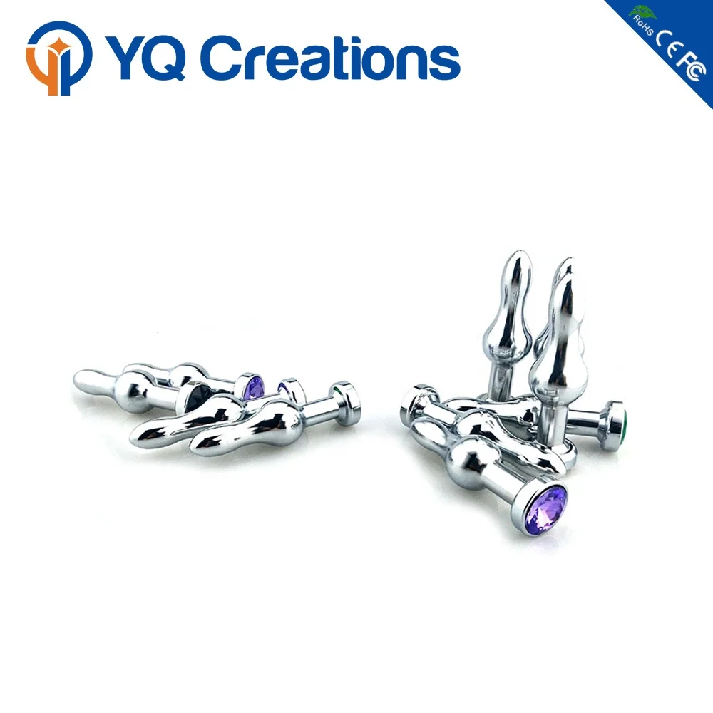 Diamond Anal Plug Exercise Vagina Stainless Steel Butt Plug