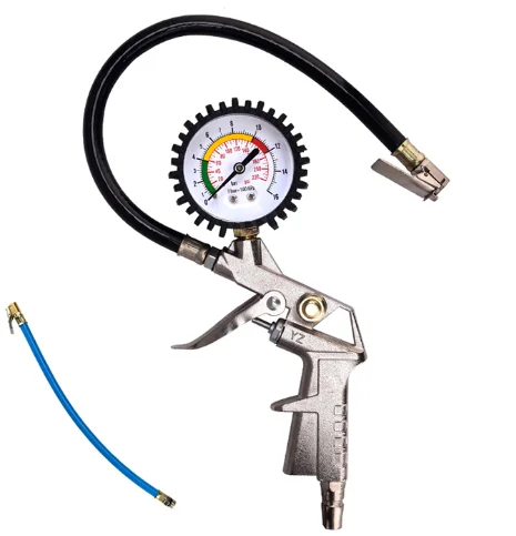 Грузовик автоматический накачивающий пистолет воздуха Надувное шин манометр