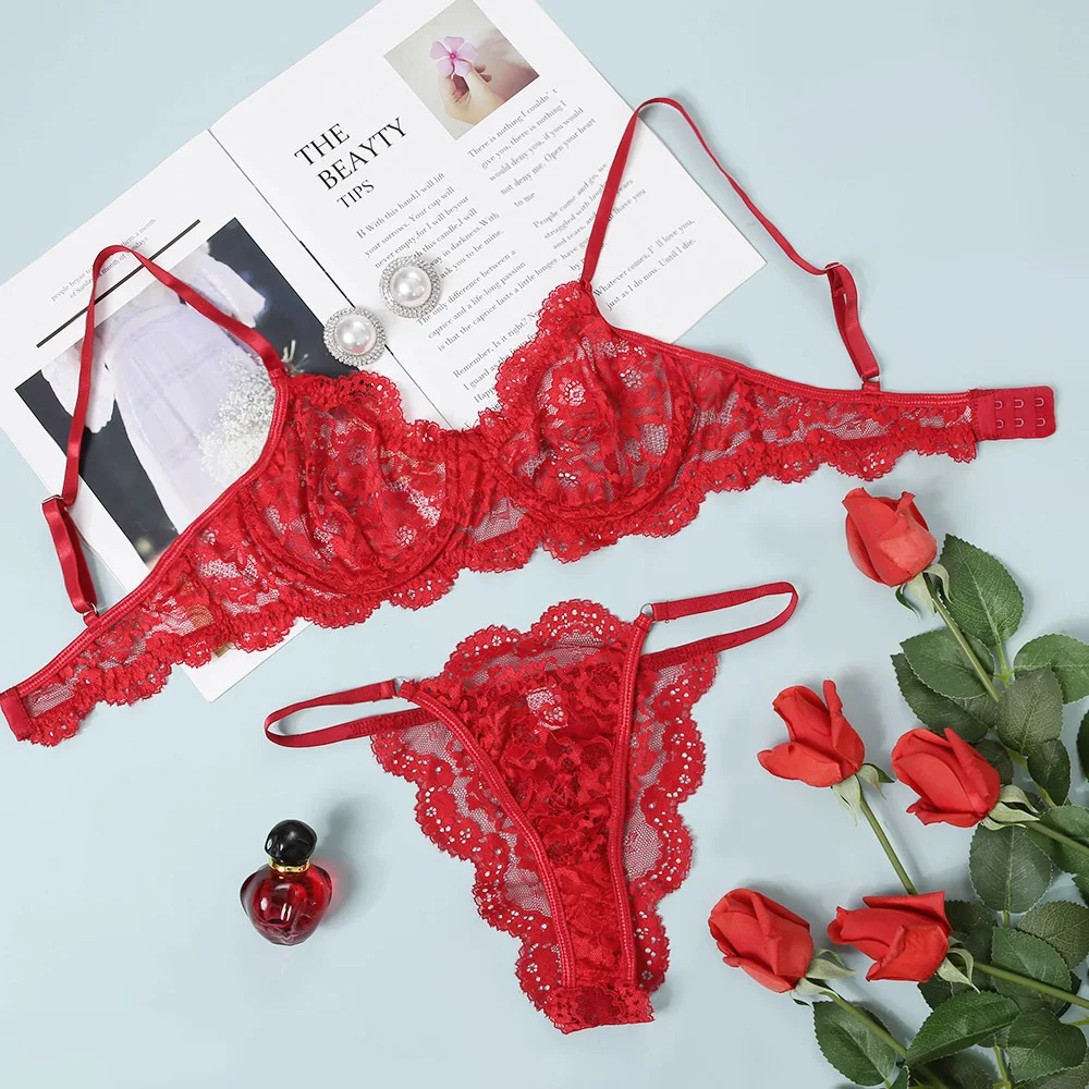 Lenceria Mujer Secret Conjunto Lencería Bralette Y Tanga Esperanza