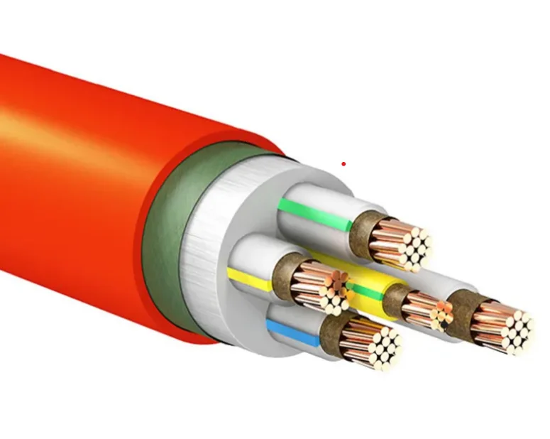 High quality 25mm2 BTTZ Magnesium oxide insulation insulation LSZH sheath copper conductor fireproof cable for construction