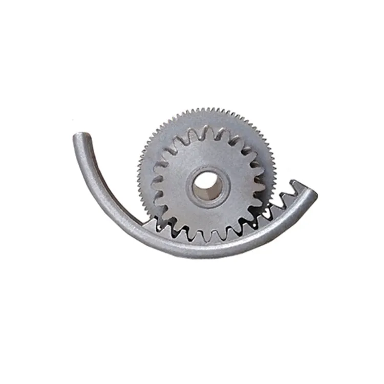 factory customized powder metallurgy rack curved straight tooth rack gears