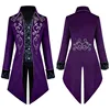 Purple Steampunk Gothic Victorian Tailcoat