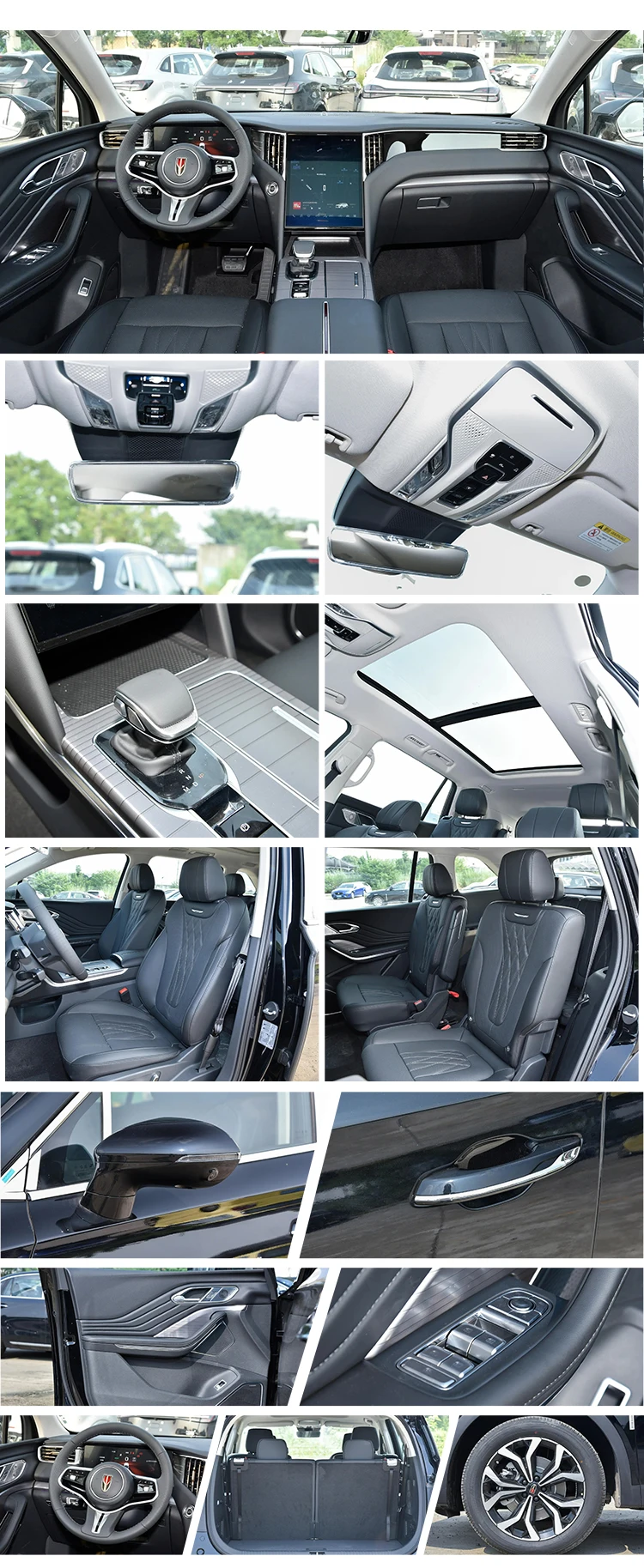 2023 Hongqi Hs7 Suv Hot Sale 5- Door 6-seater 2.0t Electric Gasoline ...