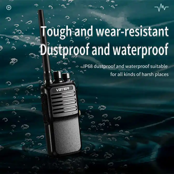 VBTER GP368 High-Power DMR Digital Walkie-Talkie Integrated Circuit T4 Explosion-Proof Certified IP68 Waterproof Professional