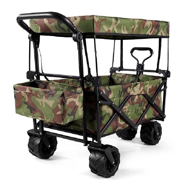 Открытый универсал пляжный сад кемпинг Пляжная тележка с надувными колесами для