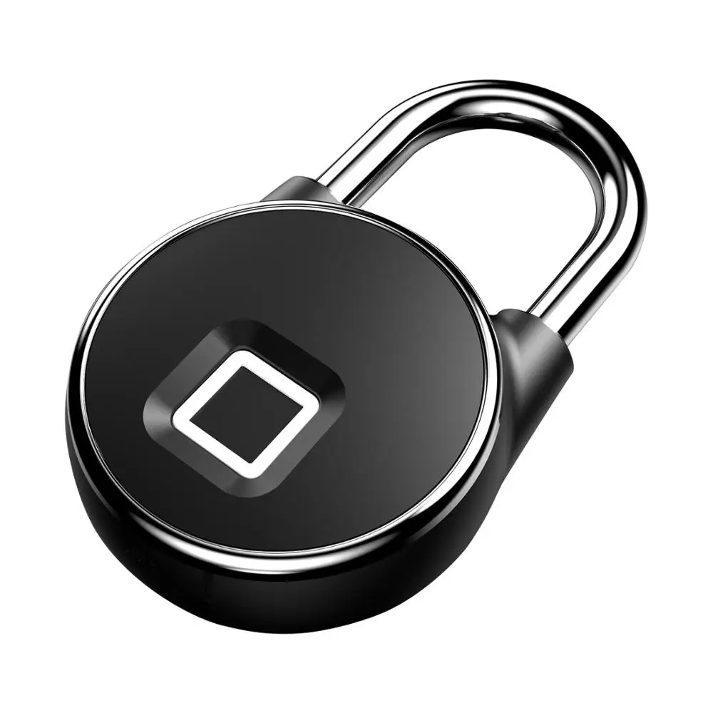 RSH USB Перезаряжаемый смарт-замок, БЕСКЛЮЧЕВОЙ замок с распознаванием отпечатков пальцев, IP65 Водонепроницаемый Противоугонный замок, дверной замок для багажа