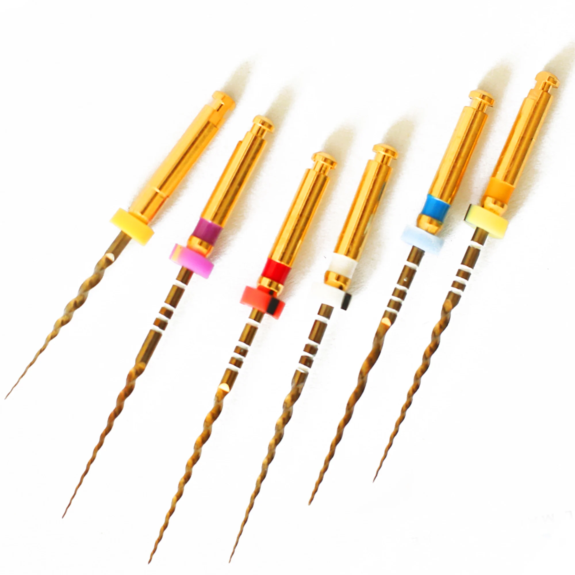 Dental Large Taper Endodontic File Flexible Niti Rotary Files For Endo