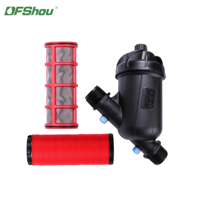 PATIKIL G1 Water Pump Strainer Filter – 100 Mesh Stainless Steel Screen, Transparent Nylon Housing For Garden, Irrigation, Pools