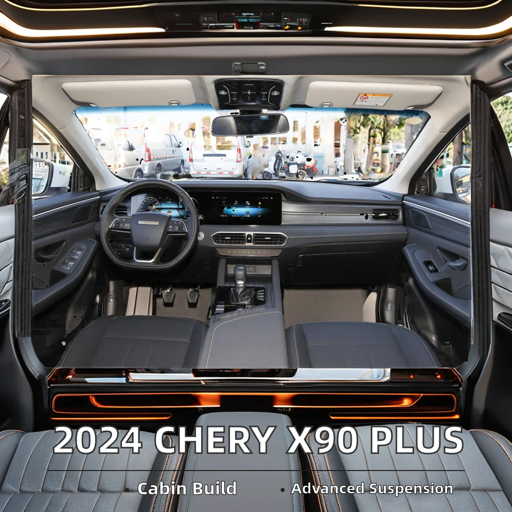 2024 New Chery Jetour Jietu X90 Plus Medium SUV 1.5T 1.6T Gasoline Petrol 5 & 7 Seats Manual R16 Tire Size Left Steering details