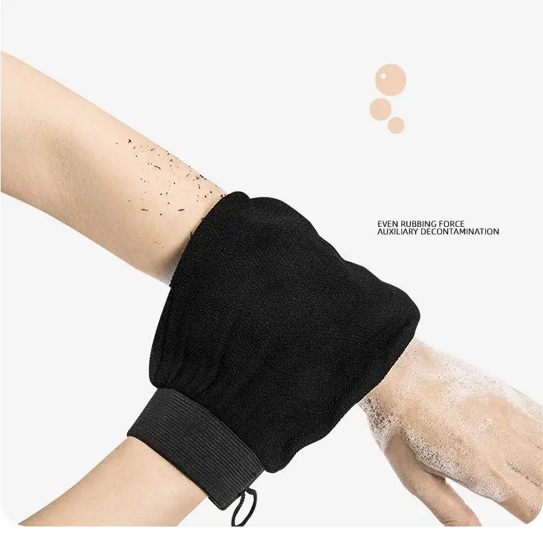 Gmagic Deep Exfoliating Gloves for Soft Skin Luxury Skin Care Bath Gloves  Natural Plant Based Exfoliating Glove for Adult