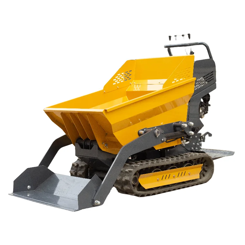 Low fuel consumption  crawler Lift loader mini skidsteer shandong crawler mini dumper small household machinery with cheap price