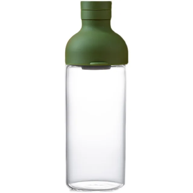 New 380ml 580ml 800ml Cold Brew Cup Glass Drinking Cup Fruit Water Bottle