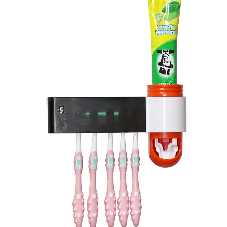 Trending 3-Speed Mode Toothbrush Storage & Sterilizer Box UVC Light Toothbrush Sanitizer Holder