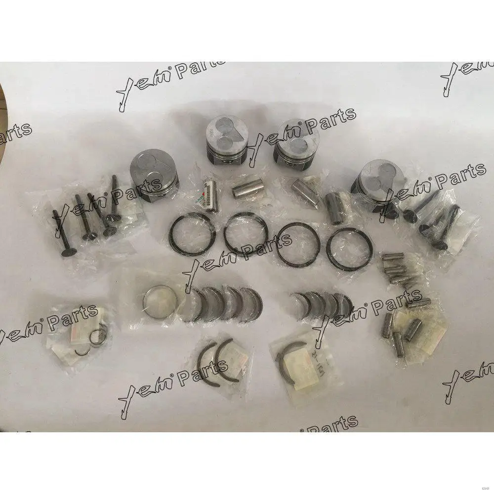 V2403 Repair Kit With Engine Valve Bearings Piston Rings for Kubota