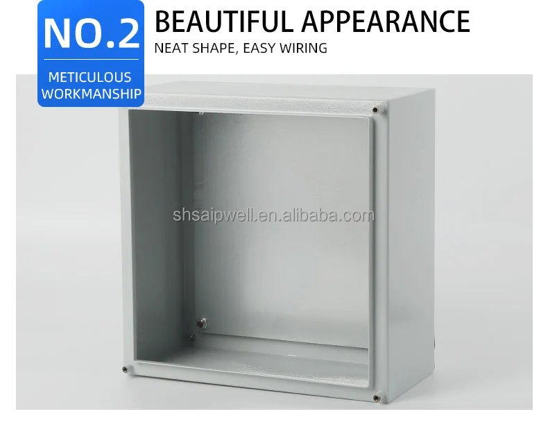 Metal Steel Box Saipwell Wall Mounted Metal Box Ip Waterproof