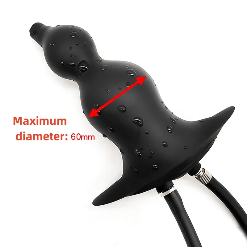 Inflatable Butt/anal Plug 2 in 1 - Sex Toy & Expander Inflatable Butt/anal Plug 2 in 1 - Sex Toy & Expander
