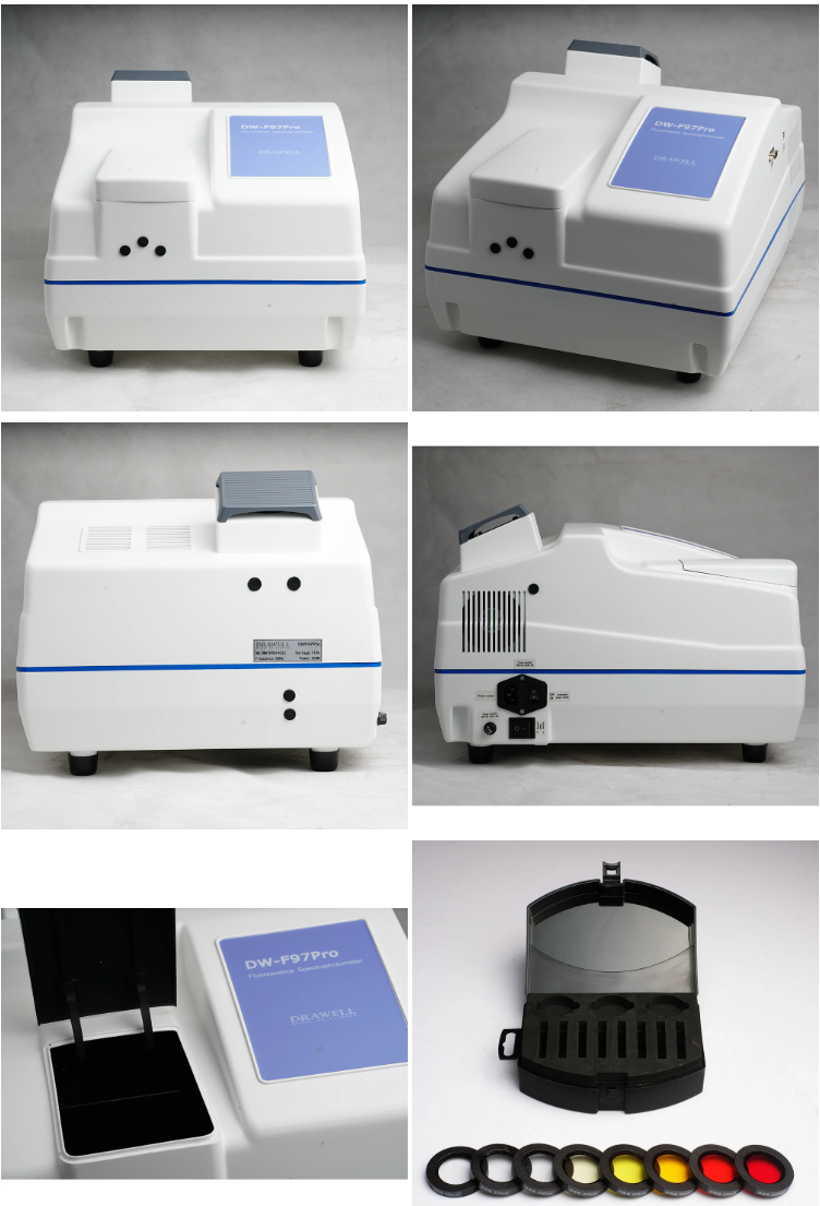 Labtex F97 Fluorometer Fluorescent Spectrophotometer For Laboratory