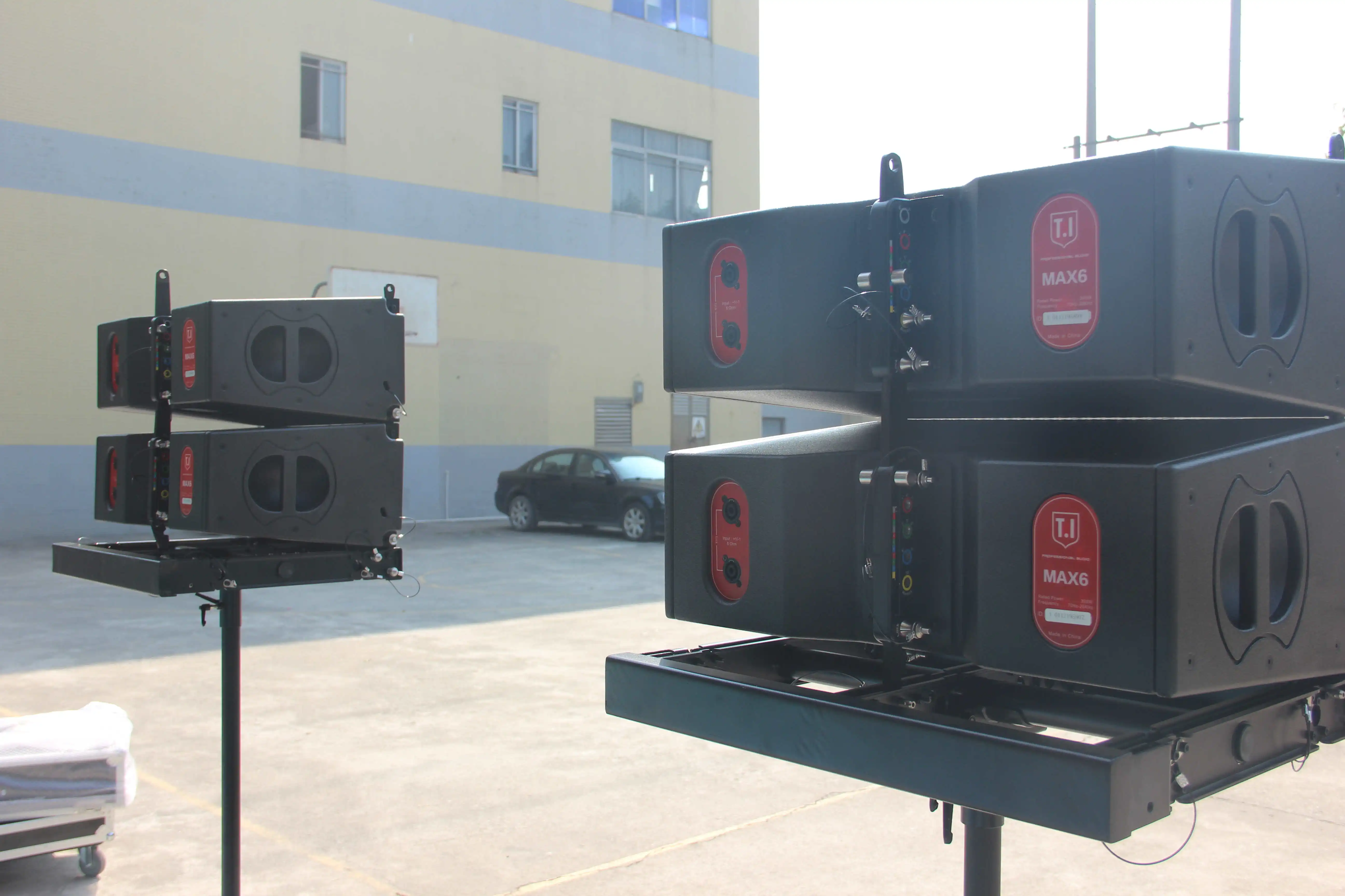 6.5'' Passive Line Array System Portable Audio Sound Speaker Two Way ...